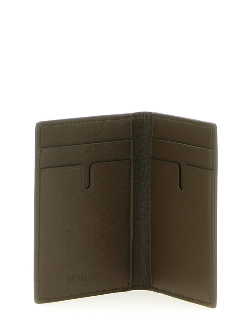 Burberry Folding Check Kaarthouder – Beige