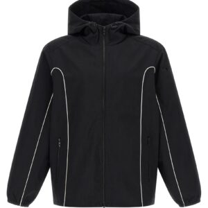Diesel J-Hives-Wrd Heren Shell Jas – Zwart - Afbeelding 1
