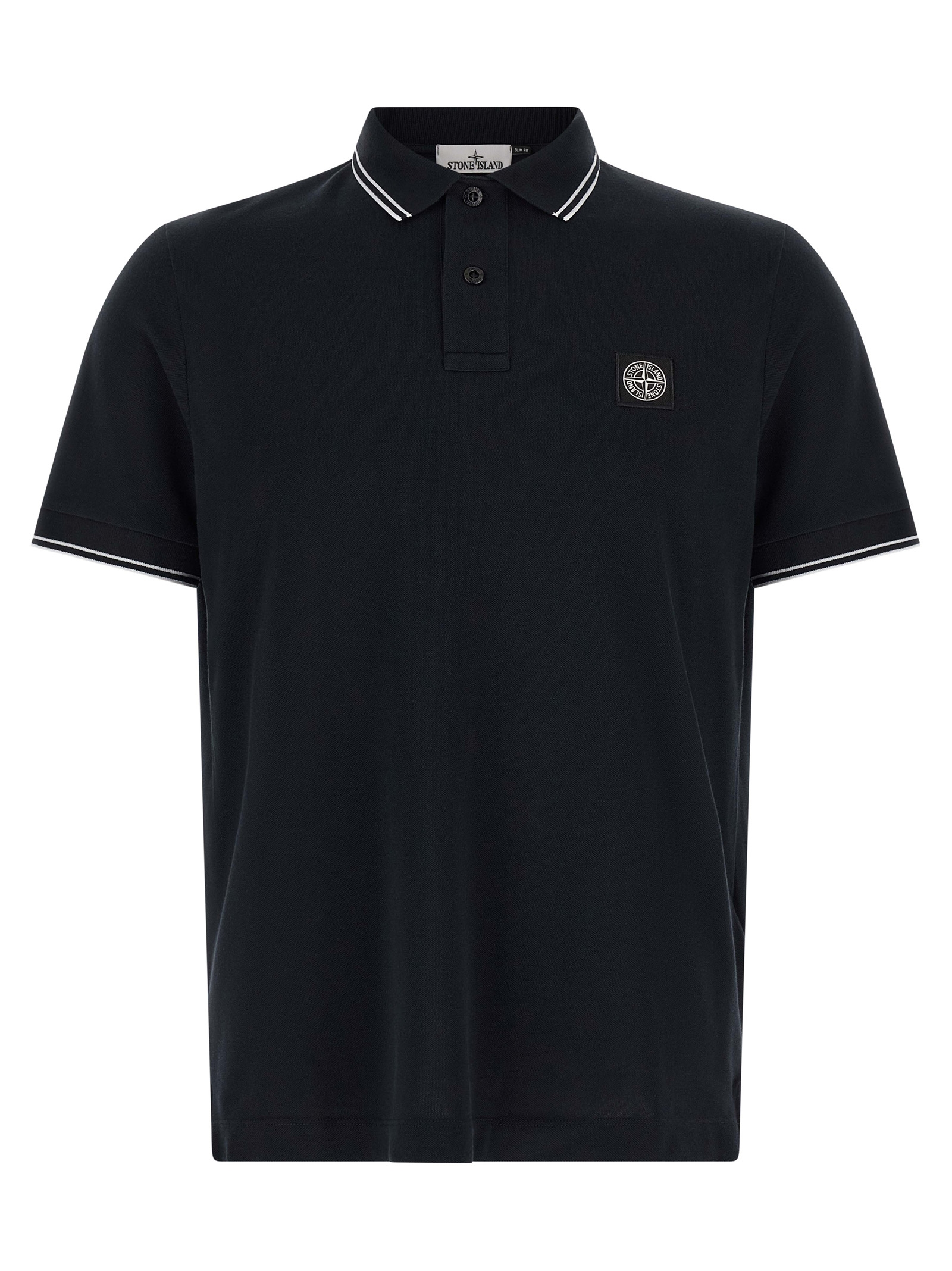 Stone Island Heren Poloshirt – Blauw - Afbeelding 1