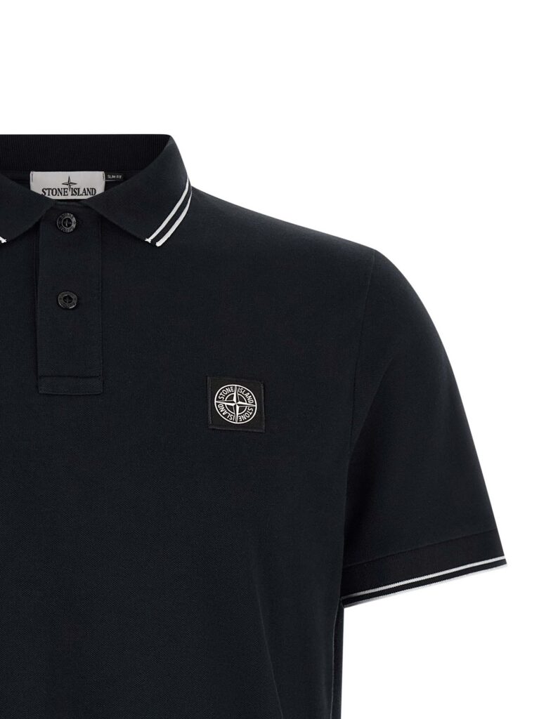 Stone Island Heren Poloshirt – Blauw
