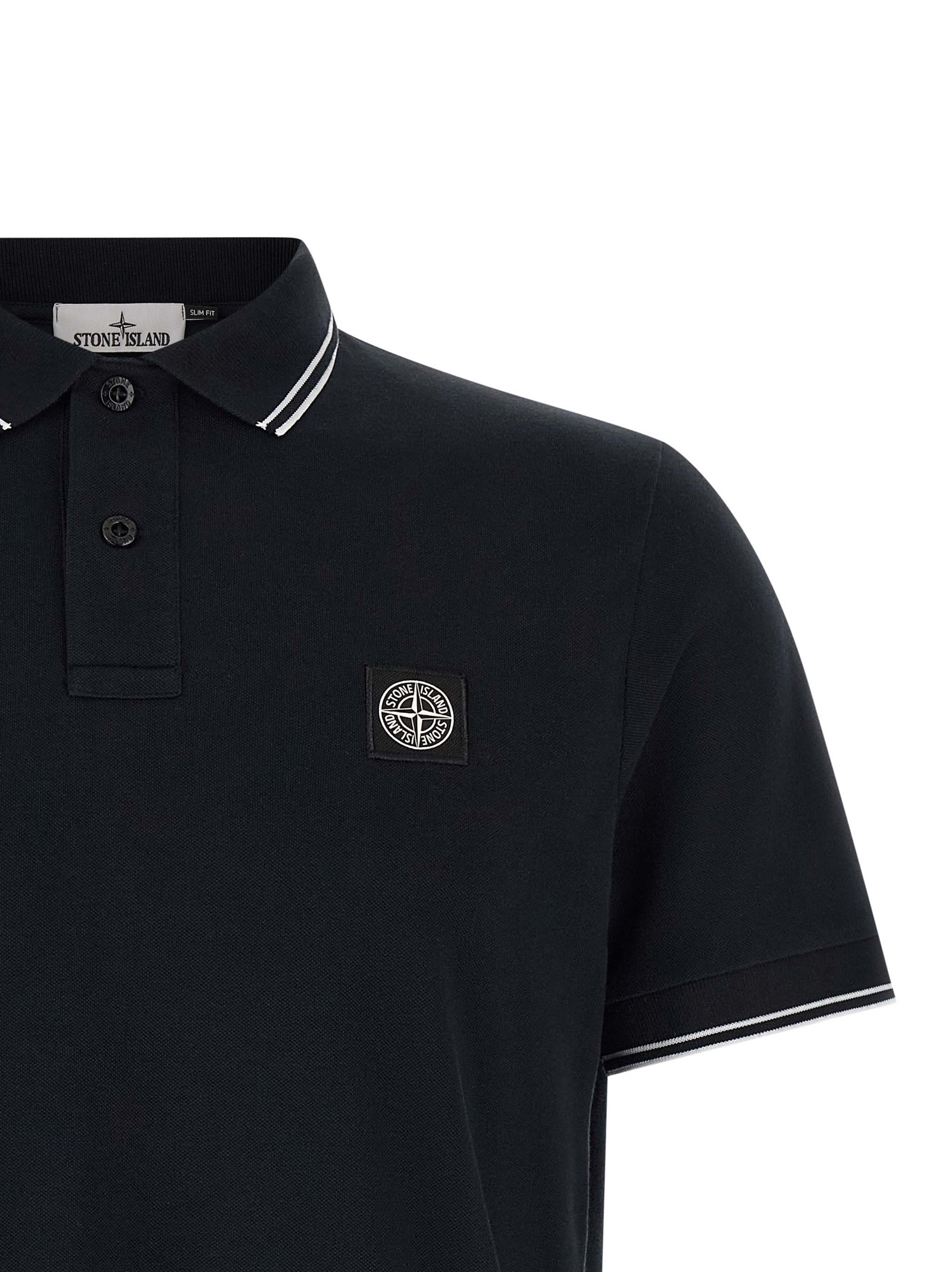 Stone Island Heren Poloshirt – Blauw - Afbeelding 3