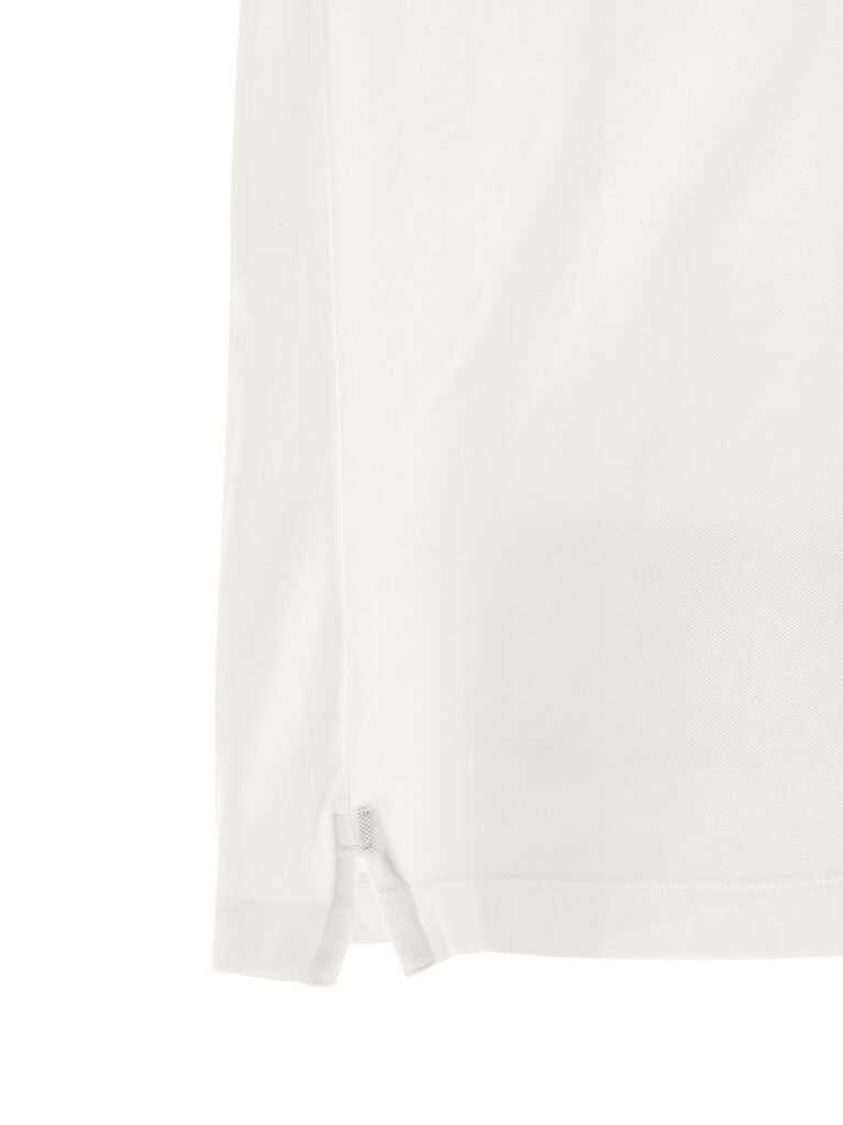 Stone Island Heren Poloshirt – Wit/Zwart
