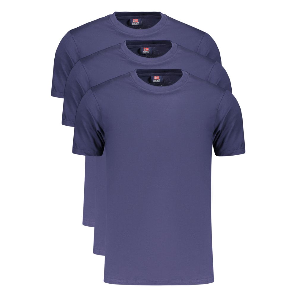 Norway 1963 Heren T-Shirts 3-Pack – Blauw