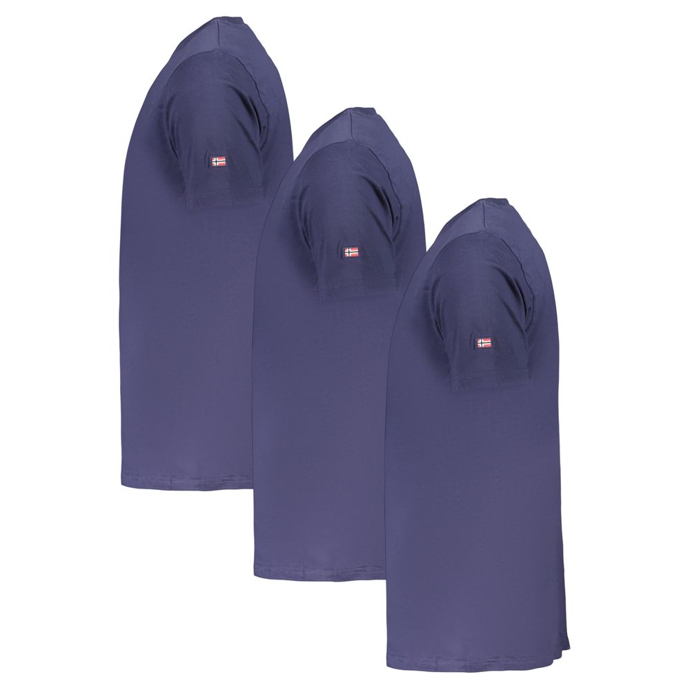 Norway 1963 Heren T-Shirts 3-Pack – Blauw