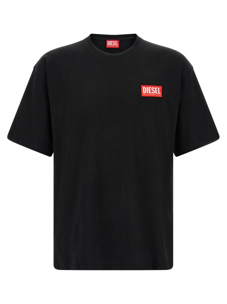 Diesel T-Boxt-Lab Heren T-Shirt – Zwart
