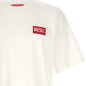 Diesel T-Boxt-Lab Heren T-Shirt – Crème - Afbeelding 3
