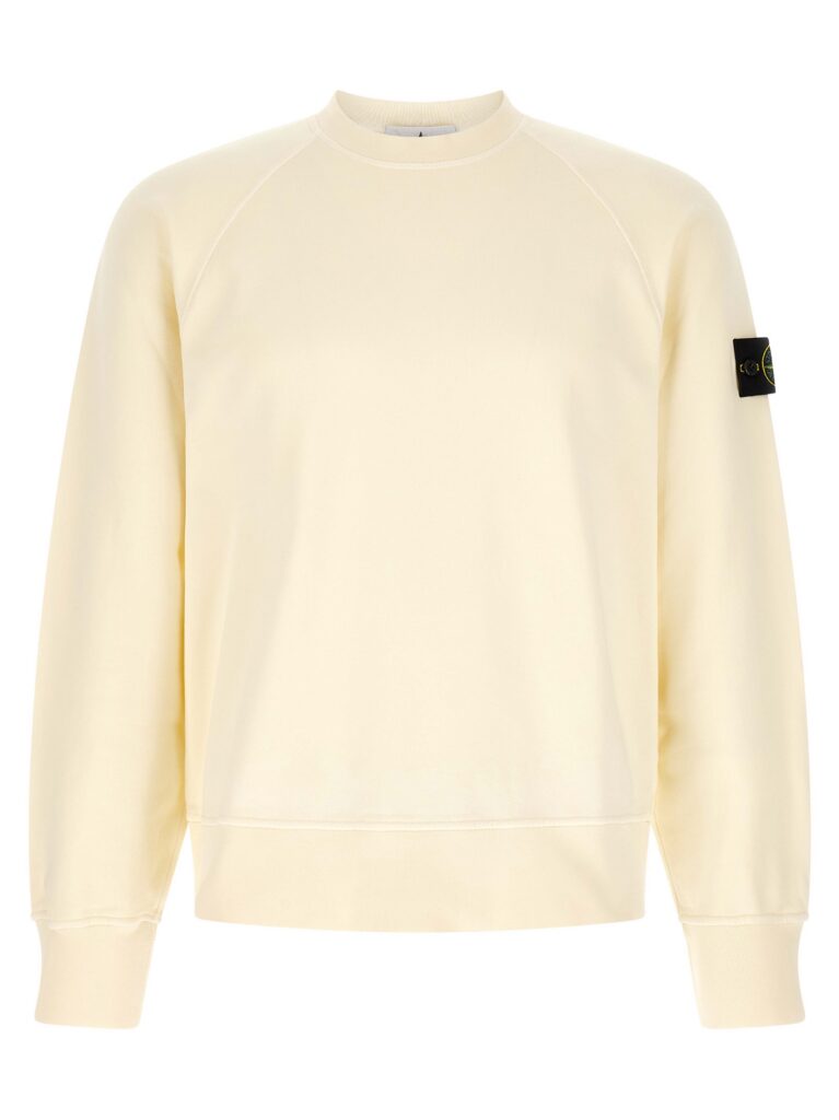 Stone Island Heren Sweatshirt – Wit