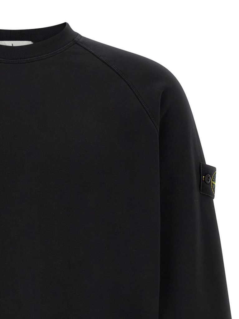Stone Island Heren Sweatshirt – Zwart