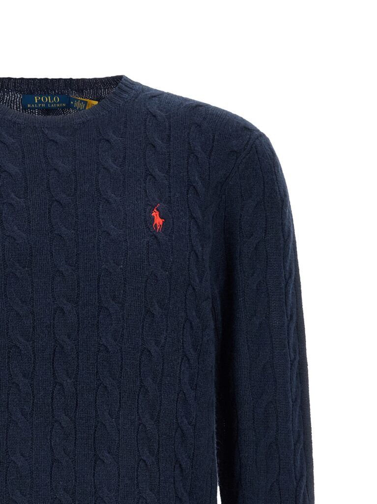 Polo Ralph Lauren Heren Trui Wol & Kasjmier – Donkerblauw
