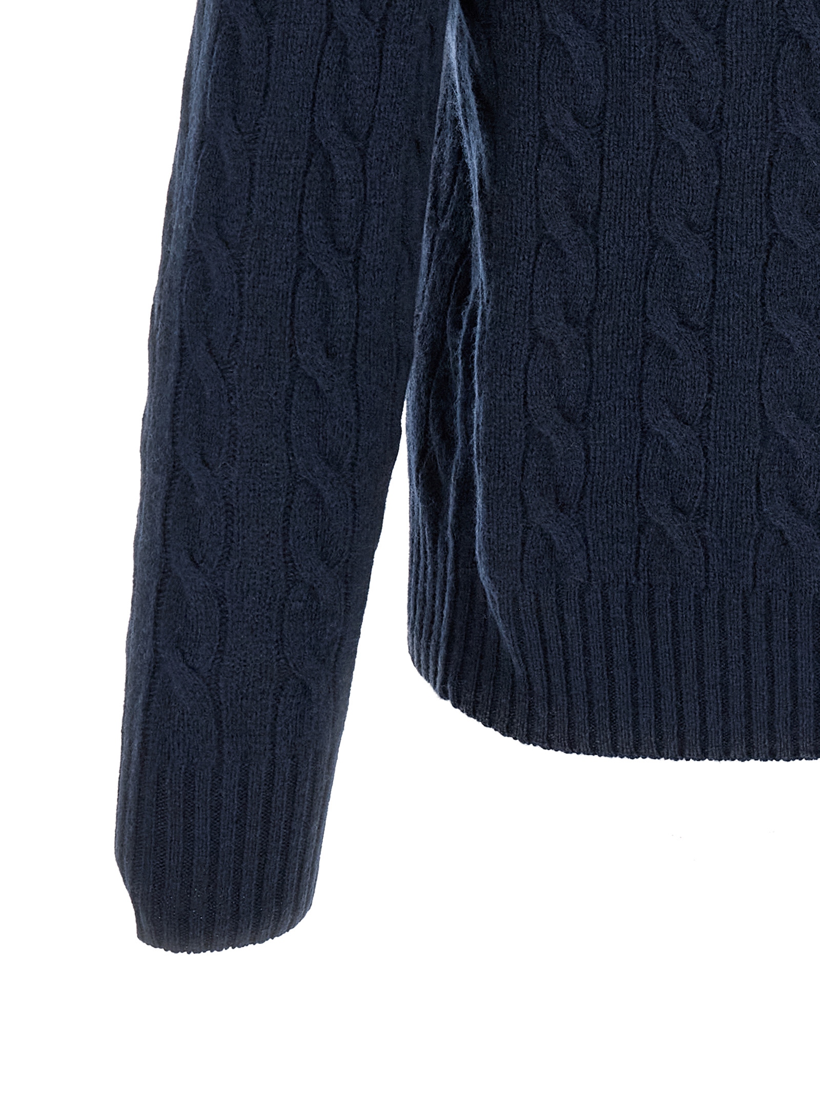 Polo Ralph Lauren Heren Trui Wol & Kasjmier – Donkerblauw - Afbeelding 4