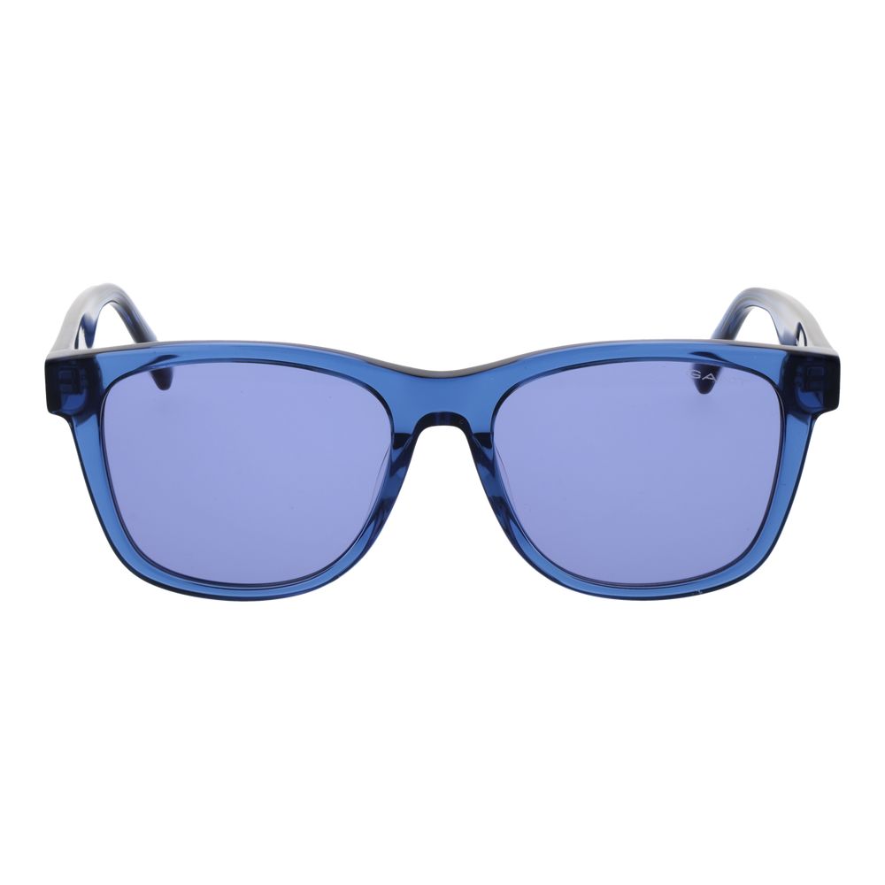 Gant Heren Zonnebril – Blauw met Blauwe Glazen