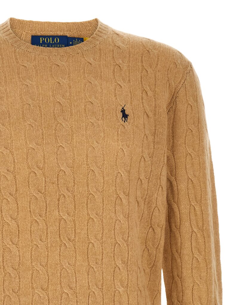 Polo Ralph Lauren Heren Kabeltrui – Beige