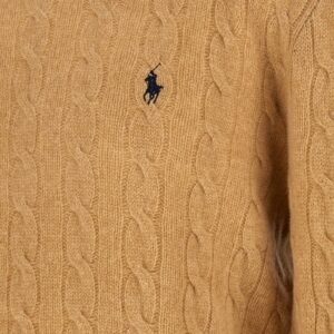 Polo Ralph Lauren Heren Kabeltrui – Beige - Afbeelding 5