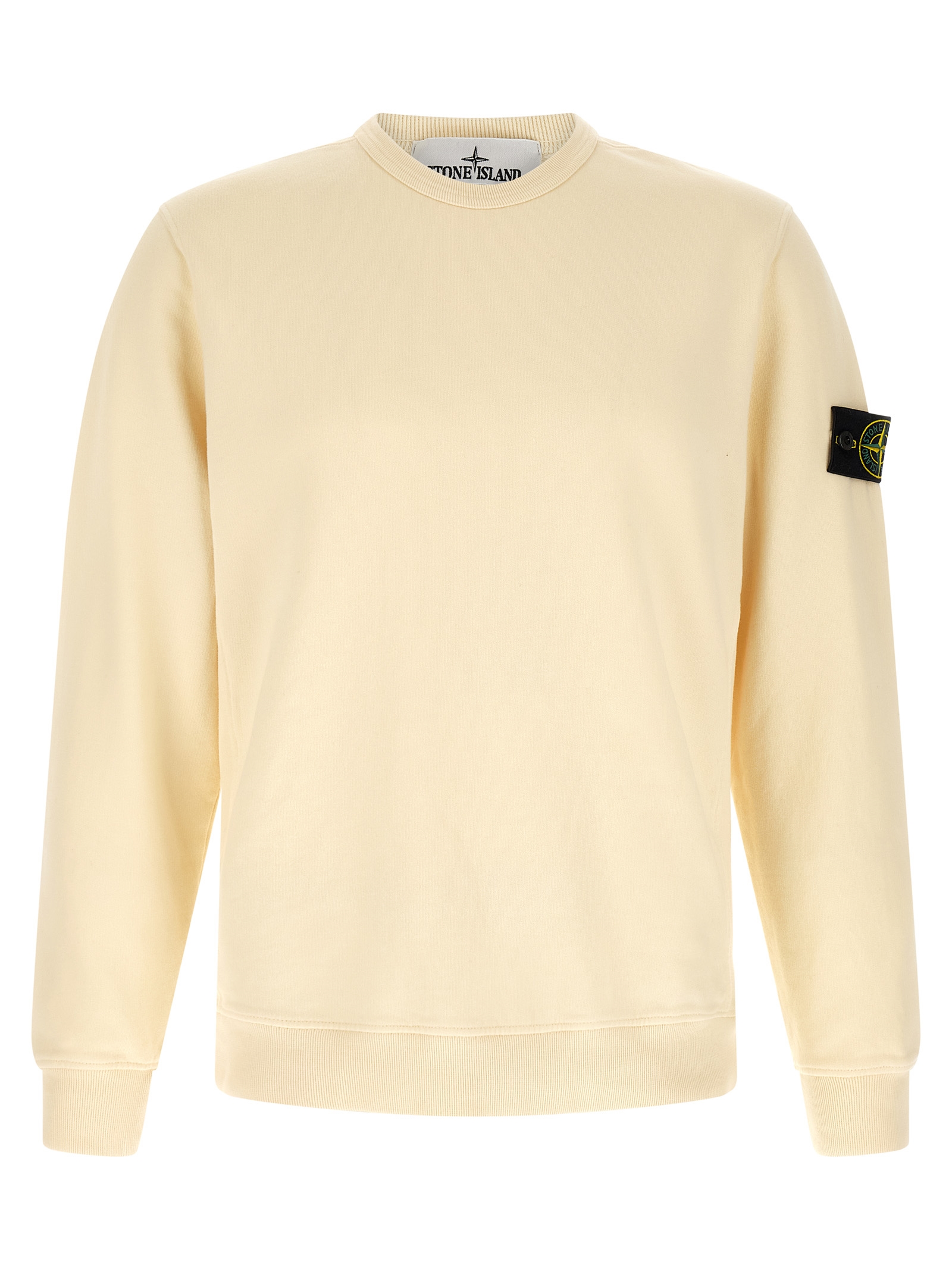 Stone Island Heren Sweatshirt – Wit - Afbeelding 1