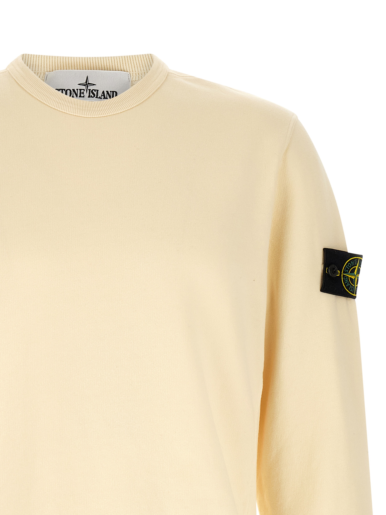 Stone Island Heren Sweatshirt – Wit - Afbeelding 3
