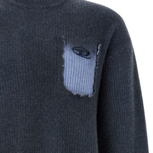 Diesel K-Pickler Heren Trui – Blauw - Afbeelding 3