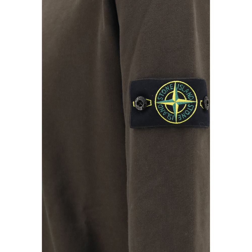 Stone Island Heren Sweatshirt – Bruin