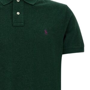 Polo Ralph Lauren Heren Polo Custom Slim Fit – Groen - Afbeelding 3