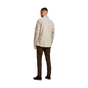 Jack & Jones Heren Denim Overhemd – Beige - Afbeelding 4
