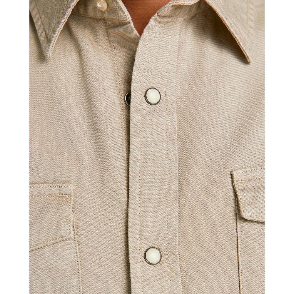 Jack & Jones Heren Denim Overhemd – Beige