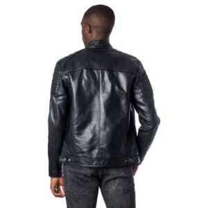 Jack & Jones Heren Jack van Imitatieleer – Zwart - Afbeelding 2