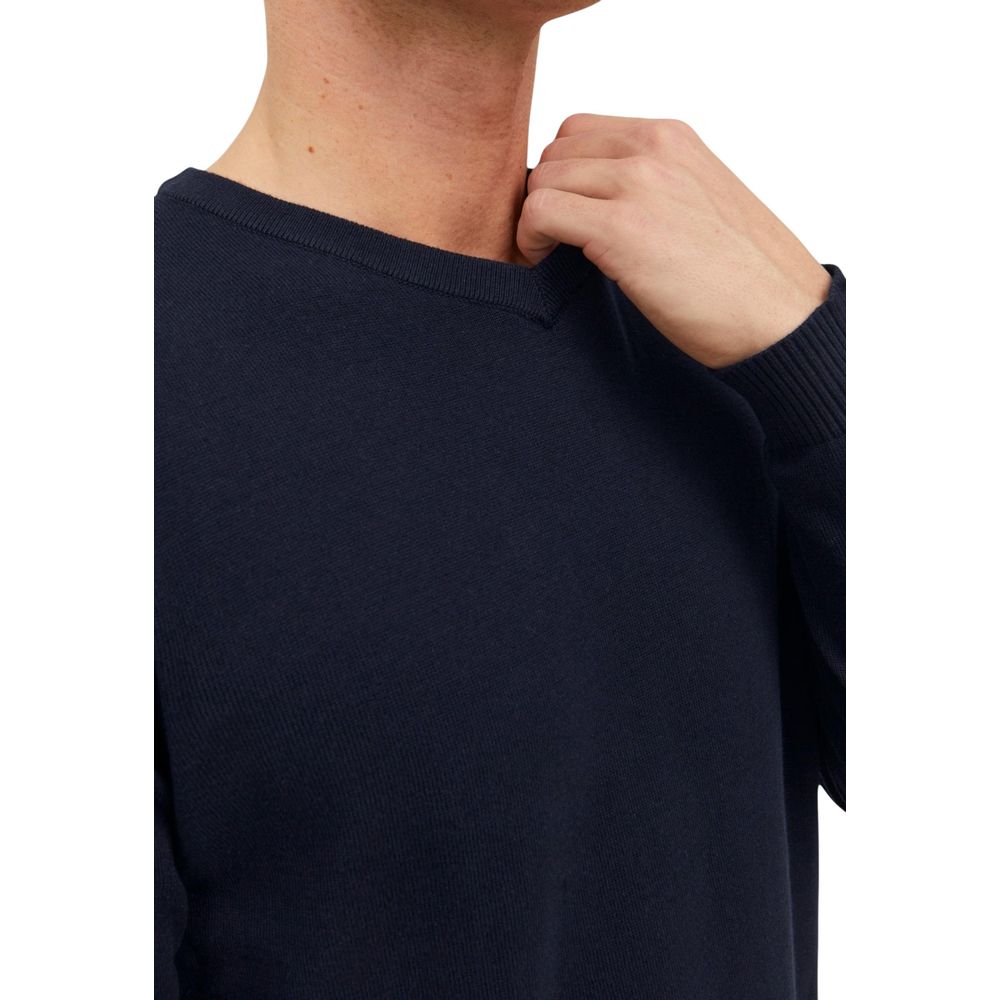Jack & Jones Heren Trui met V-hals – Blauw
