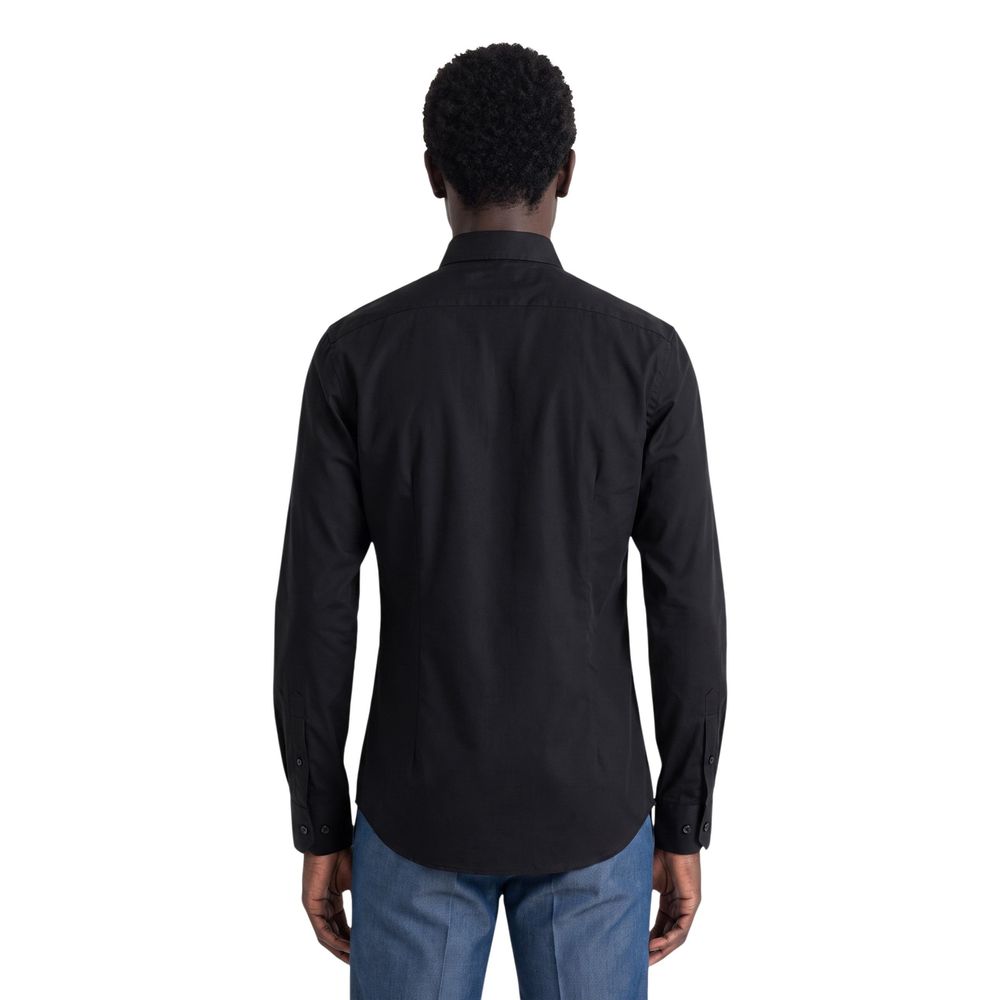 Antony Morato Napoli Heren Overhemd – Zwart