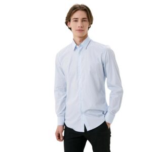 Antony Morato Napoli Heren Overhemd – Blauw - Afbeelding 1