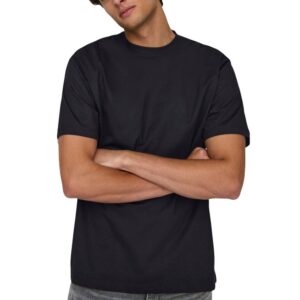 Only & Sons Heren T-shirt – Zwart - Afbeelding 3