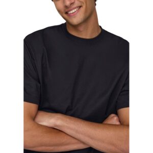 Only & Sons Heren T-shirt – Zwart - Afbeelding 4