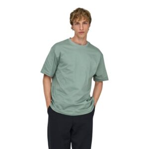 Only & Sons Heren T-shirt – Tweekleurig - Afbeelding 1