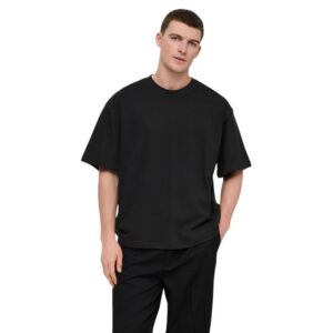 Only & Sons Heren T-shirt – Zwart - Afbeelding 1