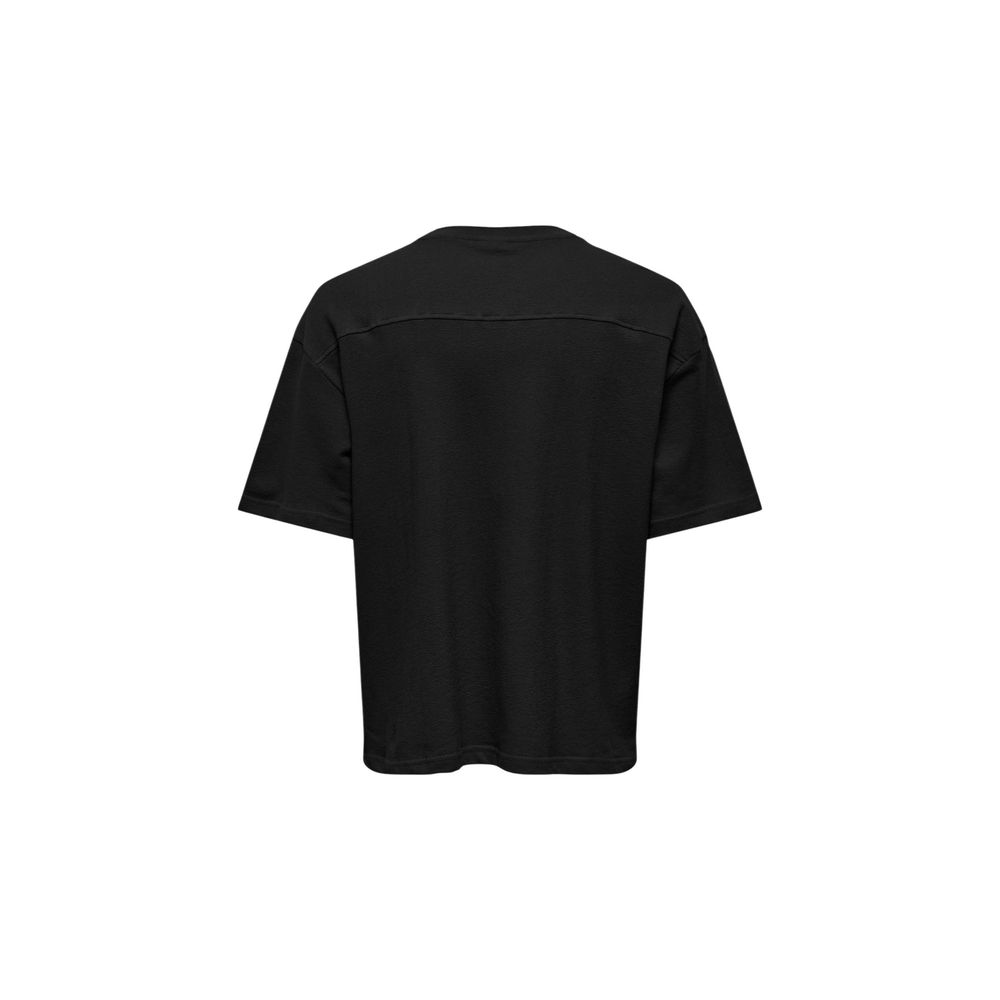 Only & Sons Heren T-shirt – Zwart