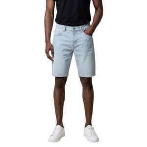 Antony Morato Argon Slim Fit Heren Bermuda – Lichtblauw - Afbeelding 1