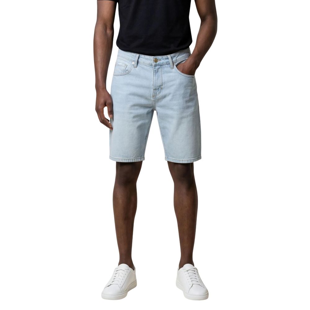 Antony Morato Argon Slim Fit Heren Bermuda – Lichtblauw