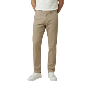 GANT Slim Sports Chinos Heren Broek – Beige - Afbeelding 1