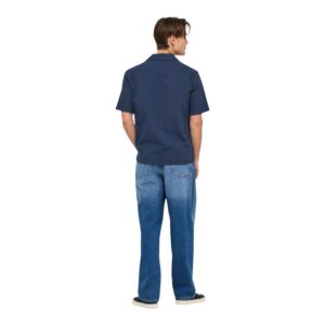 Only & Sons Heren Overhemd Korte Mouw – Blauw - Afbeelding 2