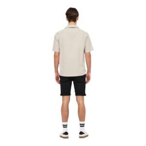 Only & Sons Heren Overhemd Korte Mouw – Beige - Afbeelding 2