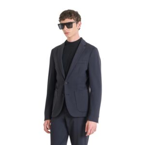 Antony Morato Slim Rad Heren Blazer – Blauw - Afbeelding 1
