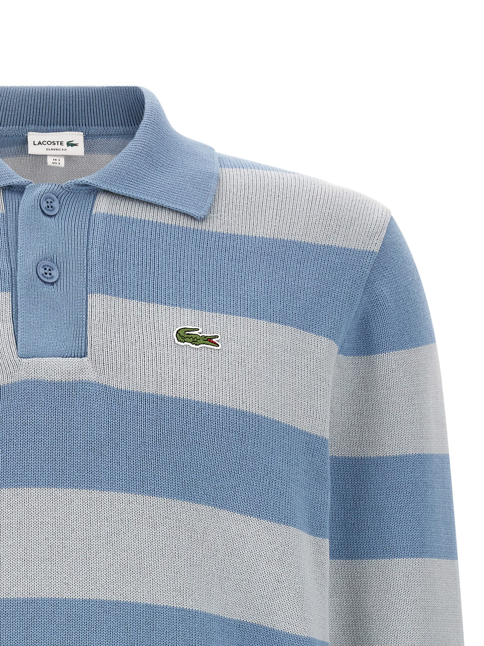 Lacoste Heren Poloshirt – Lichtblauw - Afbeelding 3