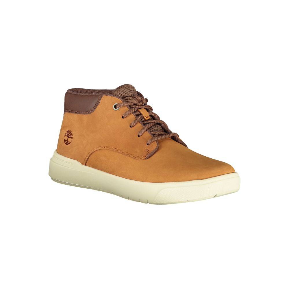 Timberland Heren Hoge Sneakers Seneca Bay Mid Lace – Bruin