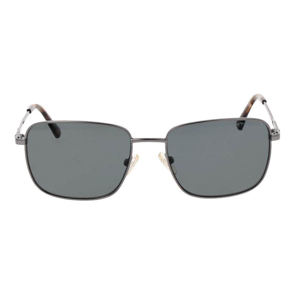 GANT Heren Zonnebril – Gunmetal met Gepolariseerde Glazen