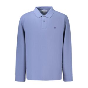 Timberland Heren Polo Lange Mouw – Blauw - Afbeelding 1
