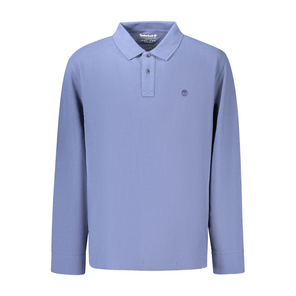 Timberland Heren Polo Lange Mouw – Blauw