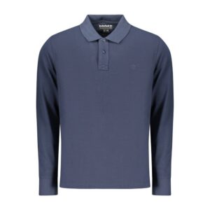 Timberland Heren Polo Lange Mouw – Blauw - Afbeelding 1