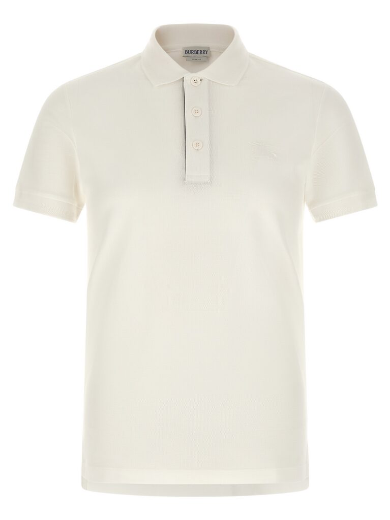 Burberry Eddie Heren Poloshirt – Wit