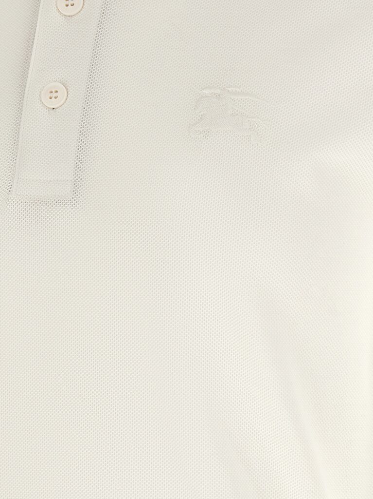 Burberry Eddie Heren Poloshirt – Wit