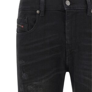 Diesel 2019 D-Strukt Heren Jeans – Zwart - Afbeelding 3