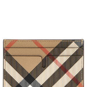 Burberry Check Kaarthouder – Beige - Afbeelding 2