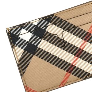 Burberry Check Kaarthouder – Beige - Afbeelding 3